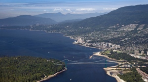 aerial-view-of-west-vancouver-beyond-lions-gate-bridge